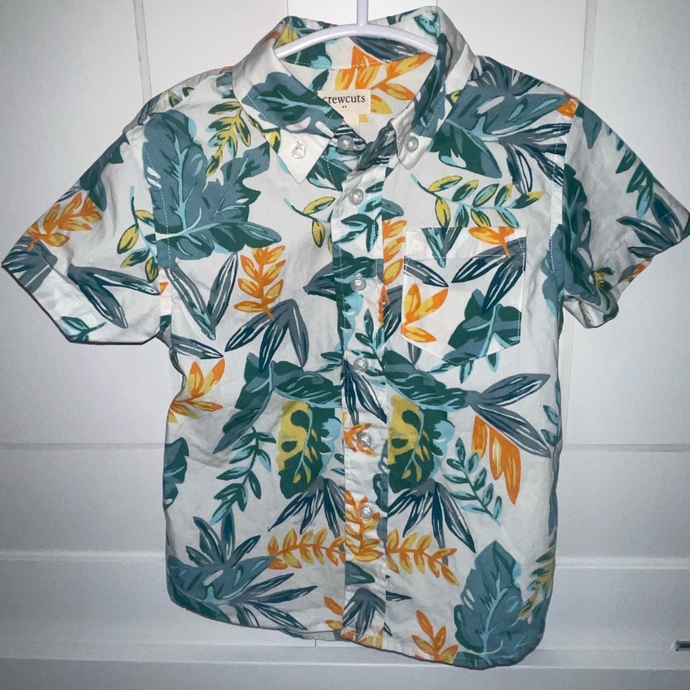 Toddler Hawaiian shirt